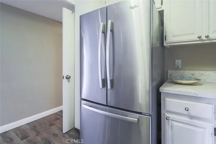 Large stainless-steel refrigerator