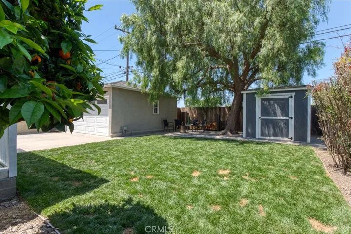 Newer shed to free up space in the finished garage