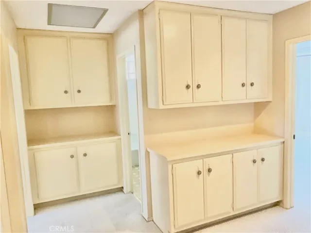 Upstairs hall has plenty of storage.