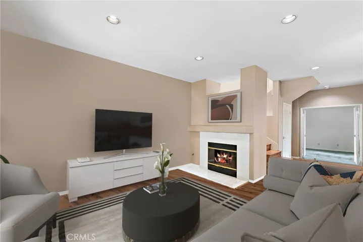 Living Room - Virtually Staged