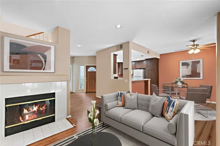 Living Room - Virtually Staged