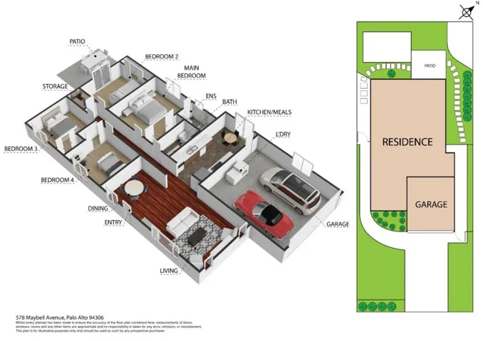 578 Maybell Avenue, Palo Alto, California 94306