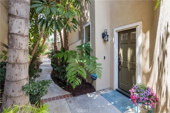 Front entry.