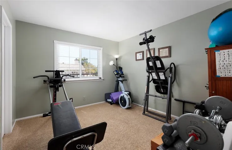 Additional bedroom located upstairs.
