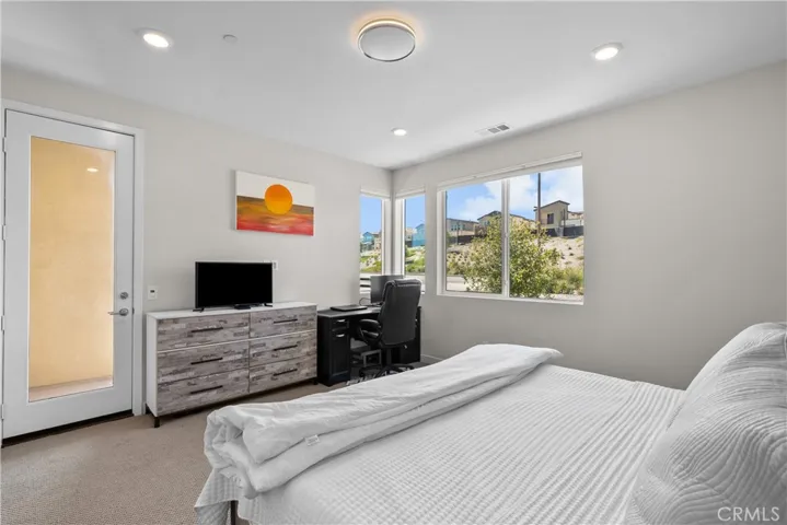Primary Bedroom door to balcony