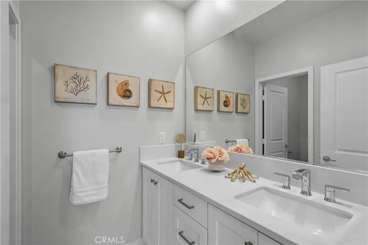 Hallway bathroom