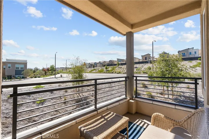 Balcony off primary bedroom