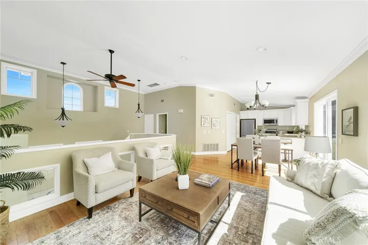 Open living room