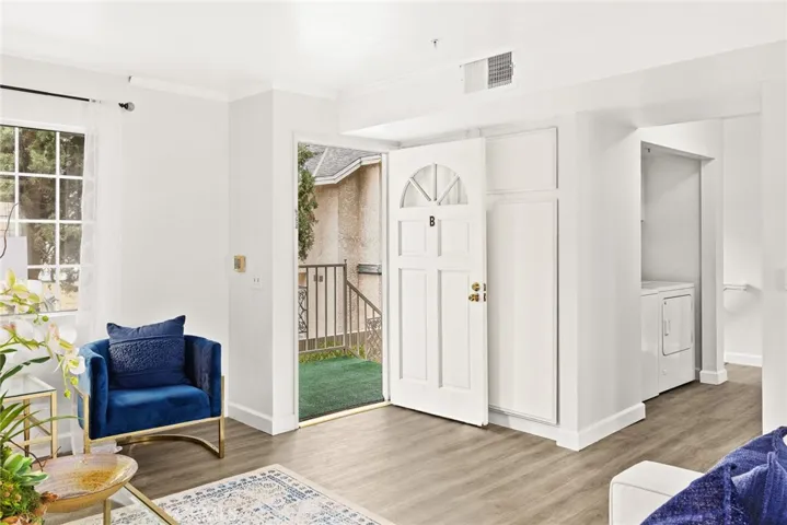 View from the front door entry