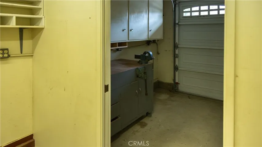 Garage workroom