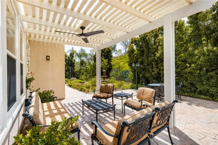 Private Patio Seating Area