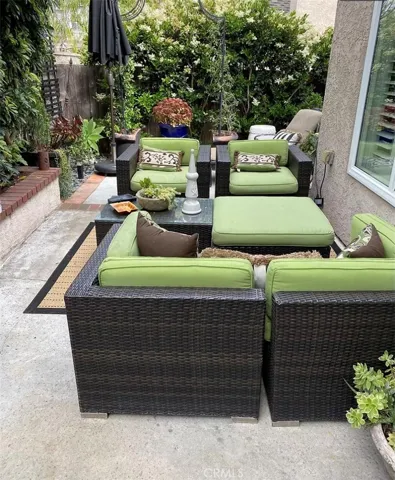 Great patio for relaxing