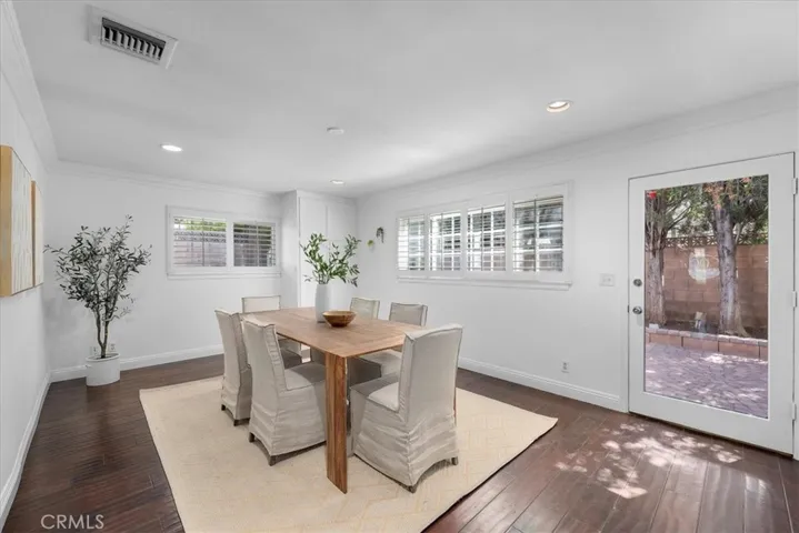 A formal dining room or a multi-purpose room