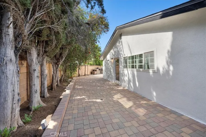 Back of the house showing dining room access