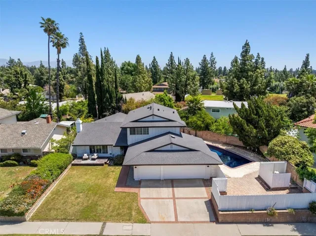 Top view of the house