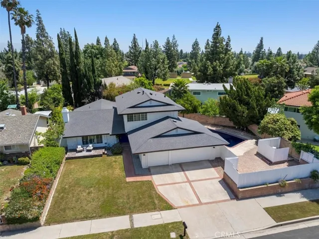 Top view of the house
