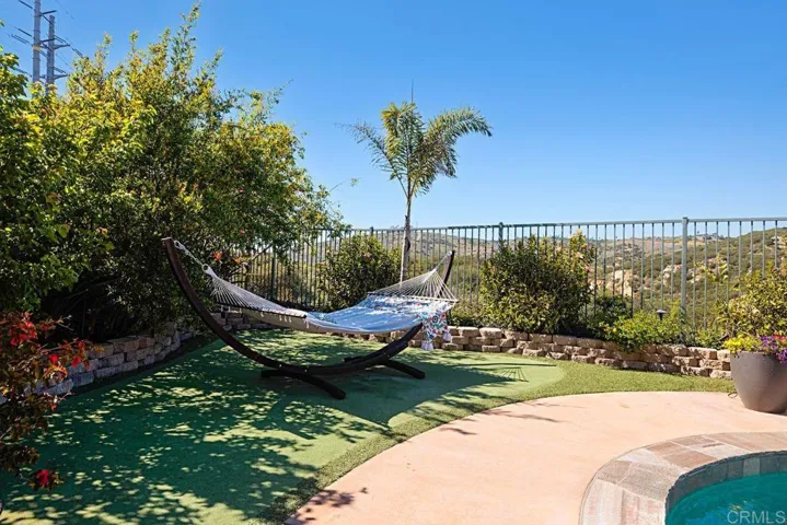 Backyard - Putting Green