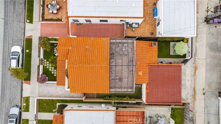 View from directly above.