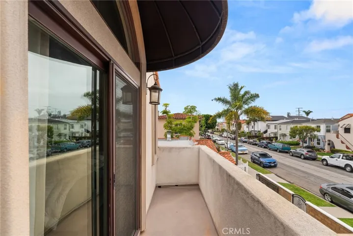 Primary Suite balcony.