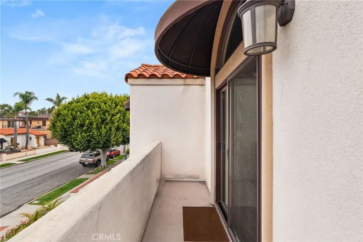 Primary Suite balcony.