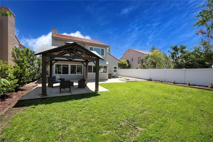Extra large back yard