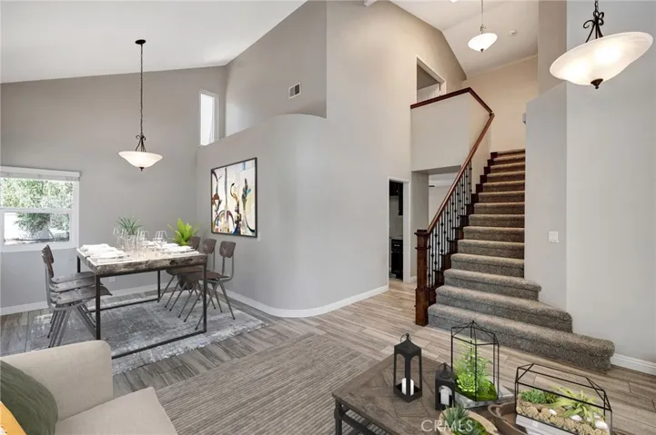 View From Living Room toward Dining Room