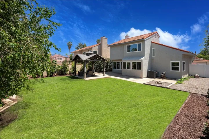 View of house from rear of back yard
