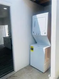 Laundry Area outside of Kitchen behind ADU