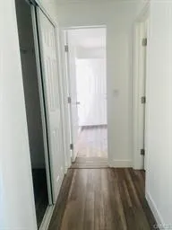 ADU Bedroom with Closet outside of Bathroom