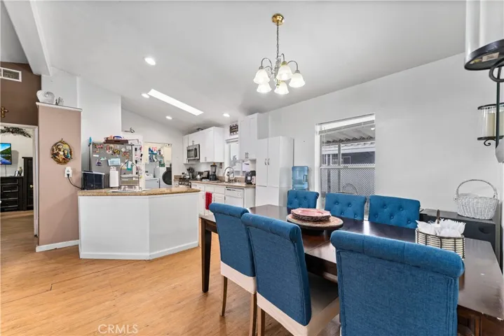 Dinning Area with Kitchen View