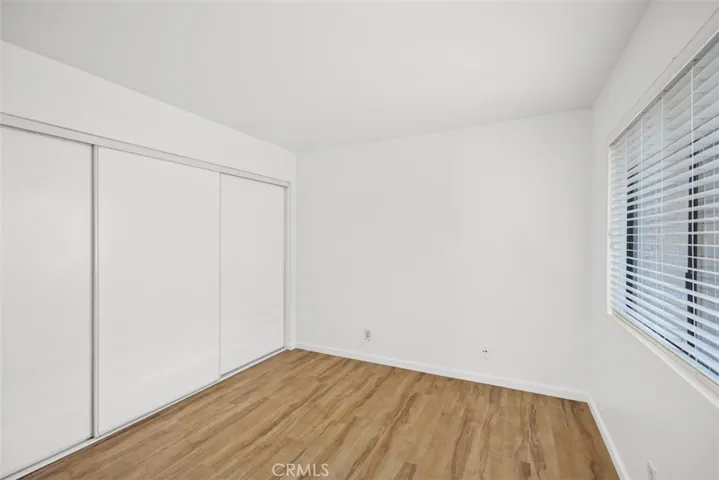 Secondary bedroom with large closet
