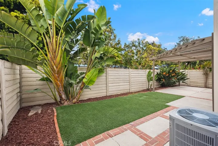 Another view of the backyard
