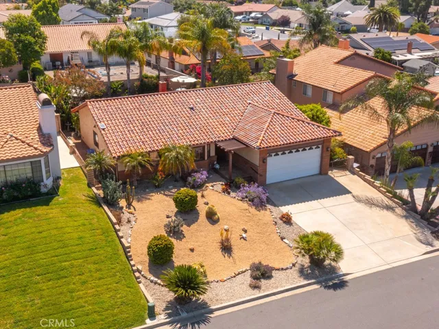 Drone picture of home
