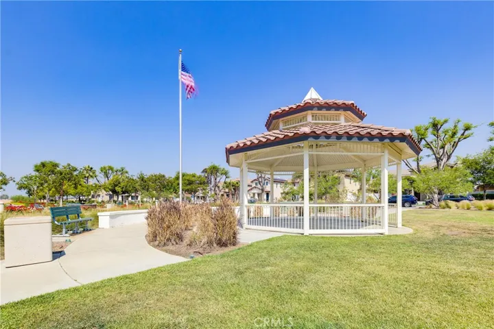 Gazebo in the Park at Entry of Community