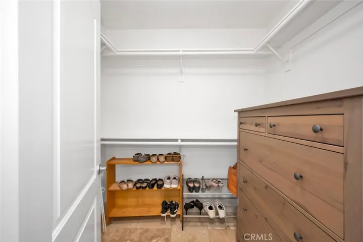 Primary walk in closet