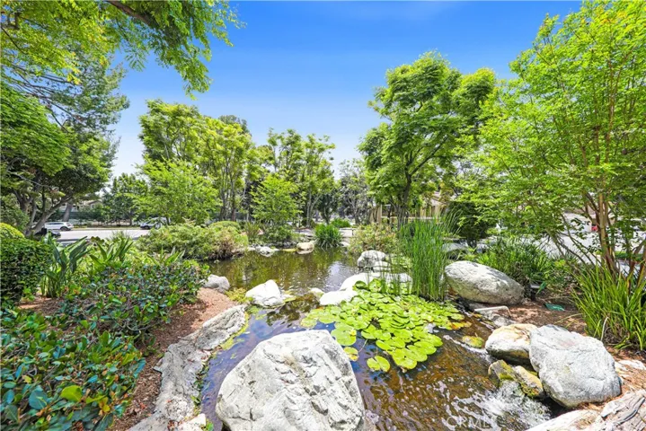 Watch the ducks swim by from your patio/balcony
