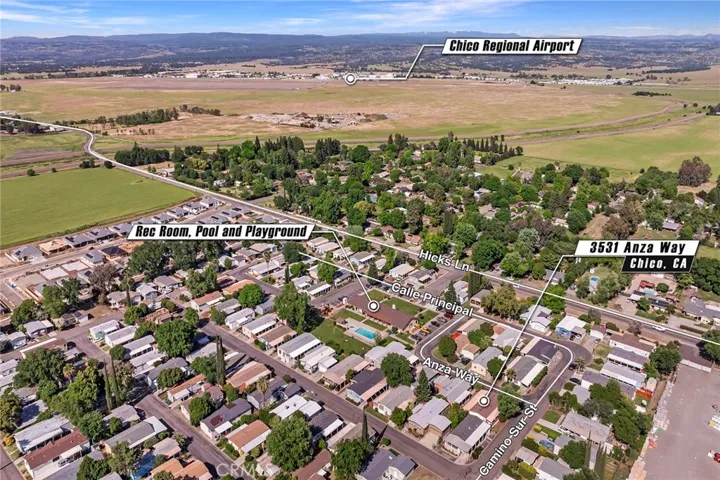 The pool, spa and clubhouse are just steps down the way on Anza