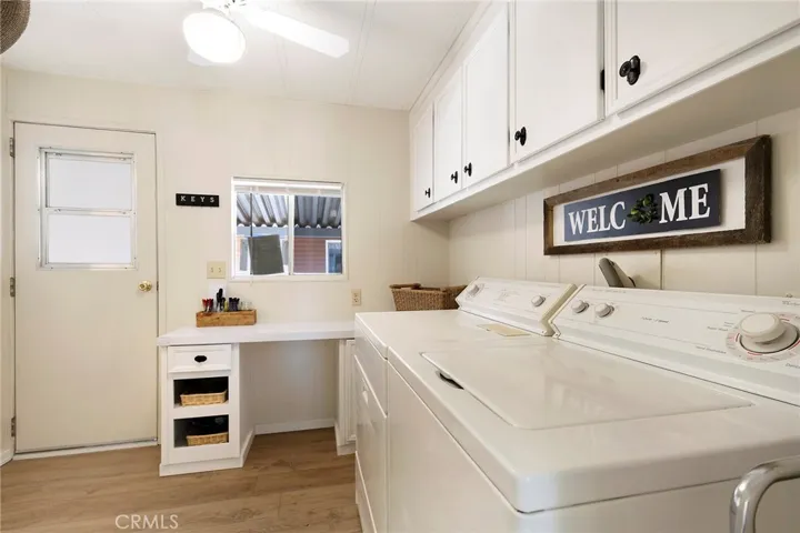 Washer and dryer included!