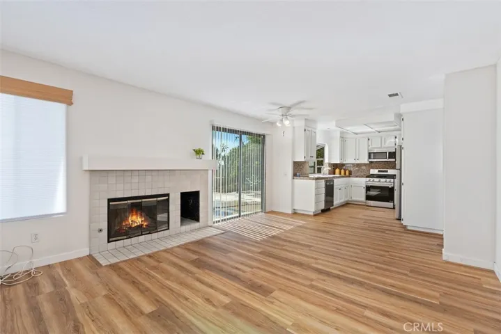 Family Room Open to Kitchen