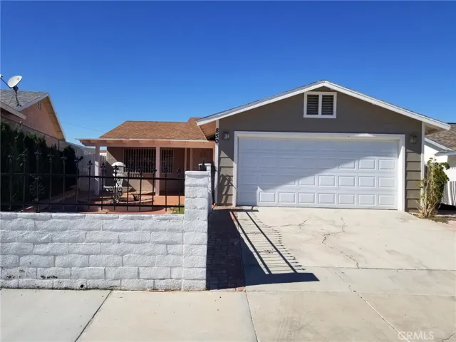 Front w/patio