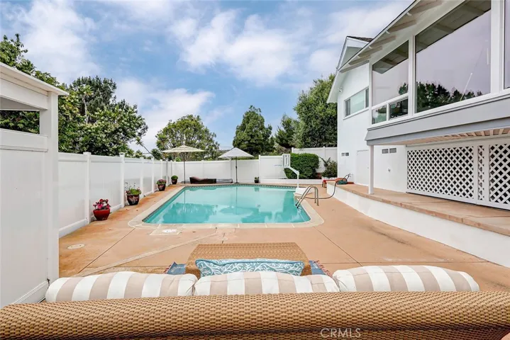 Another lounging area to watch kids by pool