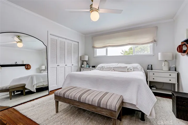 Master Bedroom with professional closet organizer