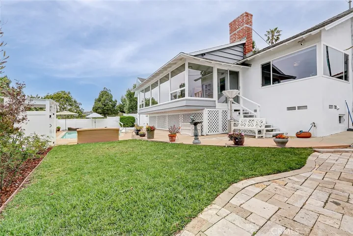Large backyard with room to play