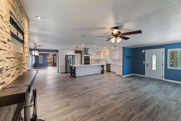 open floor plan