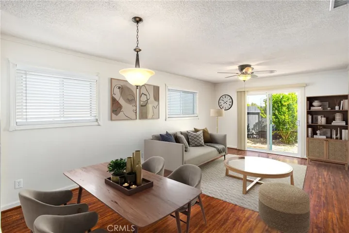 Spacious living room provides wide open space to furnish your way!
Virtually Staged.
