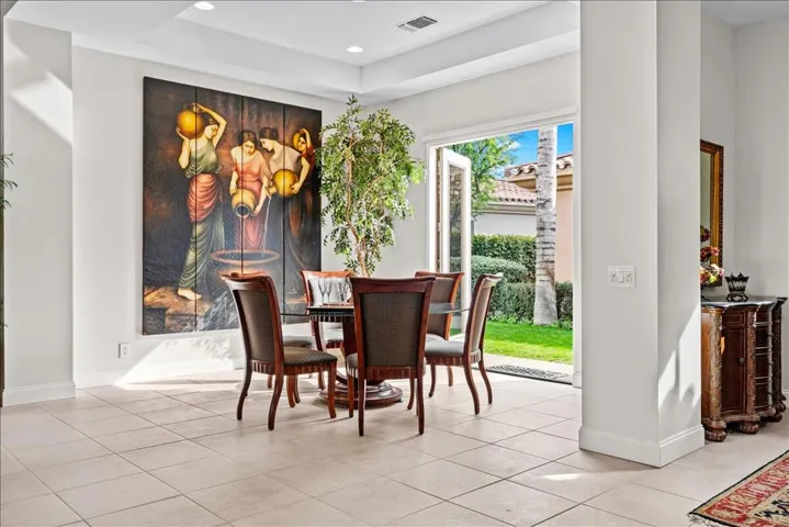 Dining area