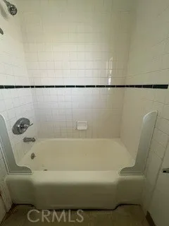 Shower in Tub.