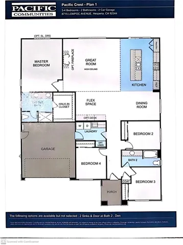 Plan 1 floor plan
