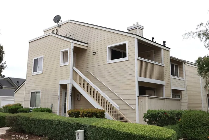 Upstairs condo with balcony