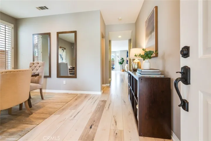 A Look Down the Hallway from the Front Door